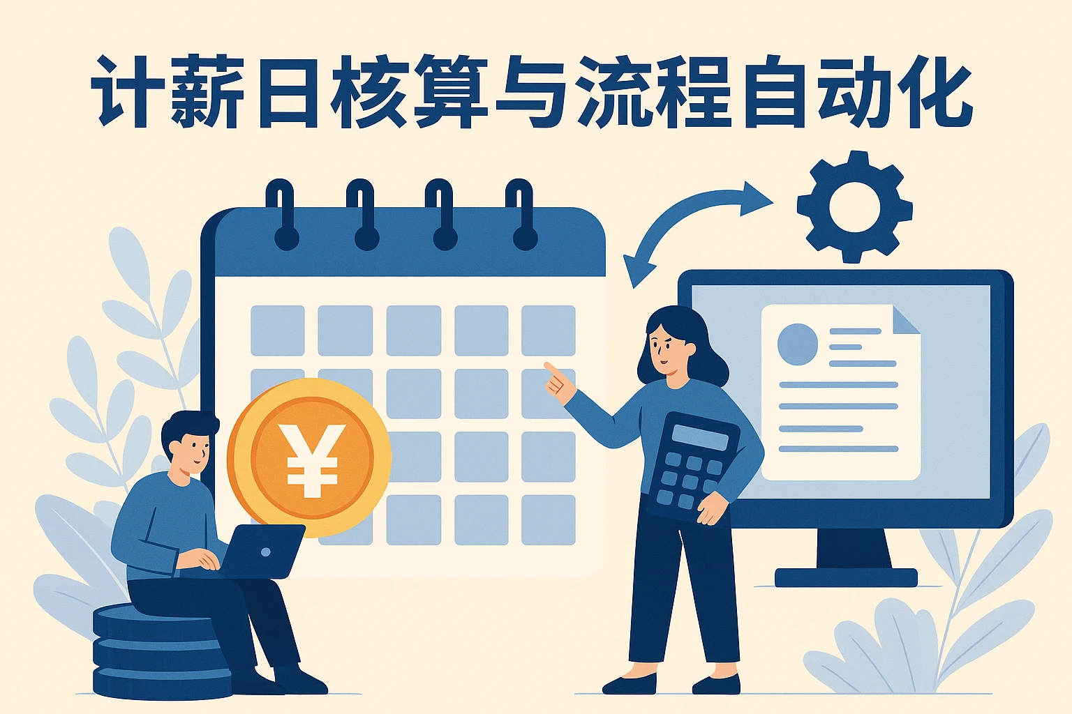 计薪日核算与流程自动化