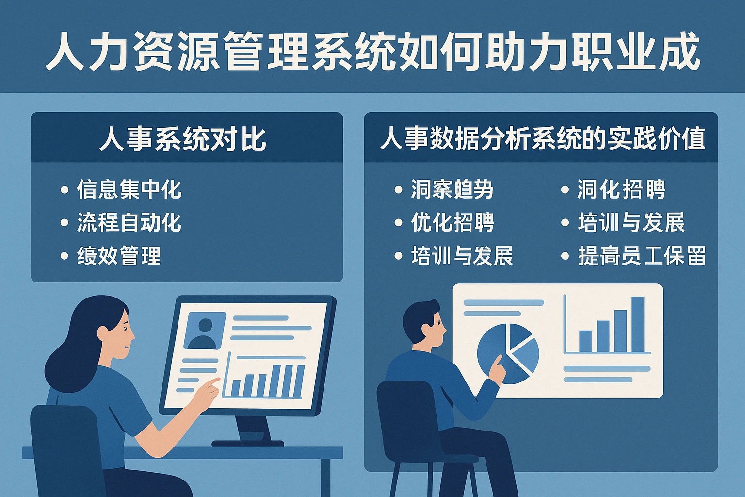 人力资源管理系统如何助力职业成长——人事系统对比与人事数据分析系统的实践价值