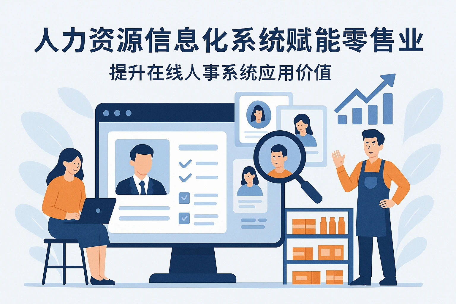 人力资源信息化系统赋能零售业，提升在线人事系统应用价值