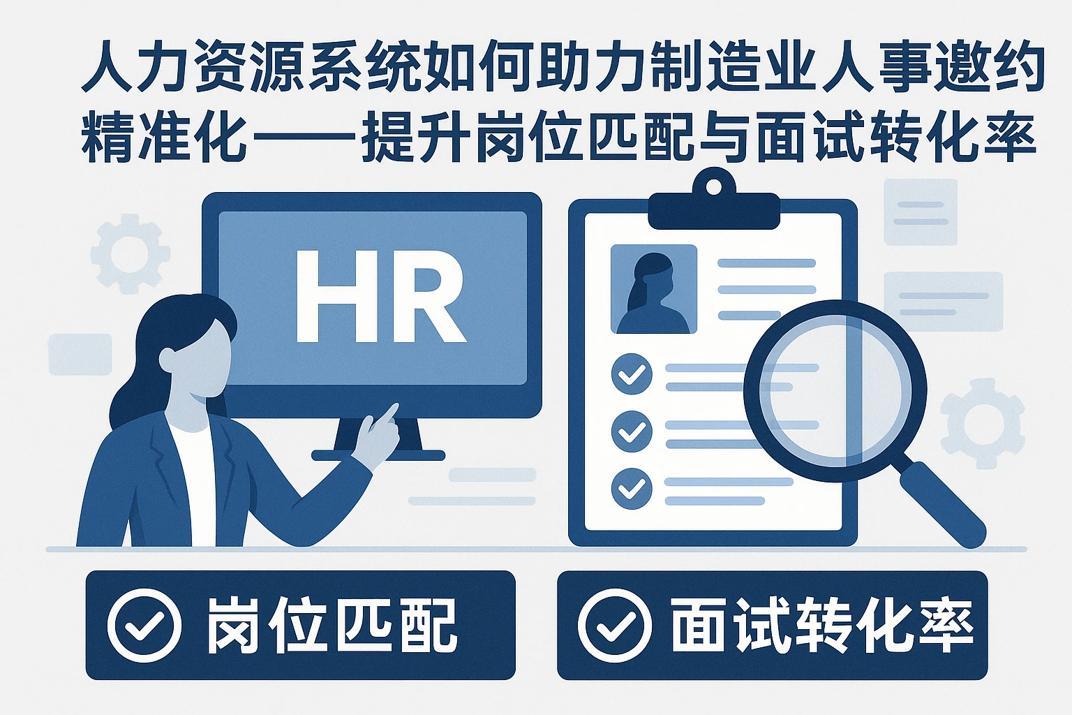人力资源系统如何助力制造业人事邀约精准化——提升岗位匹配与面试转化率的关键