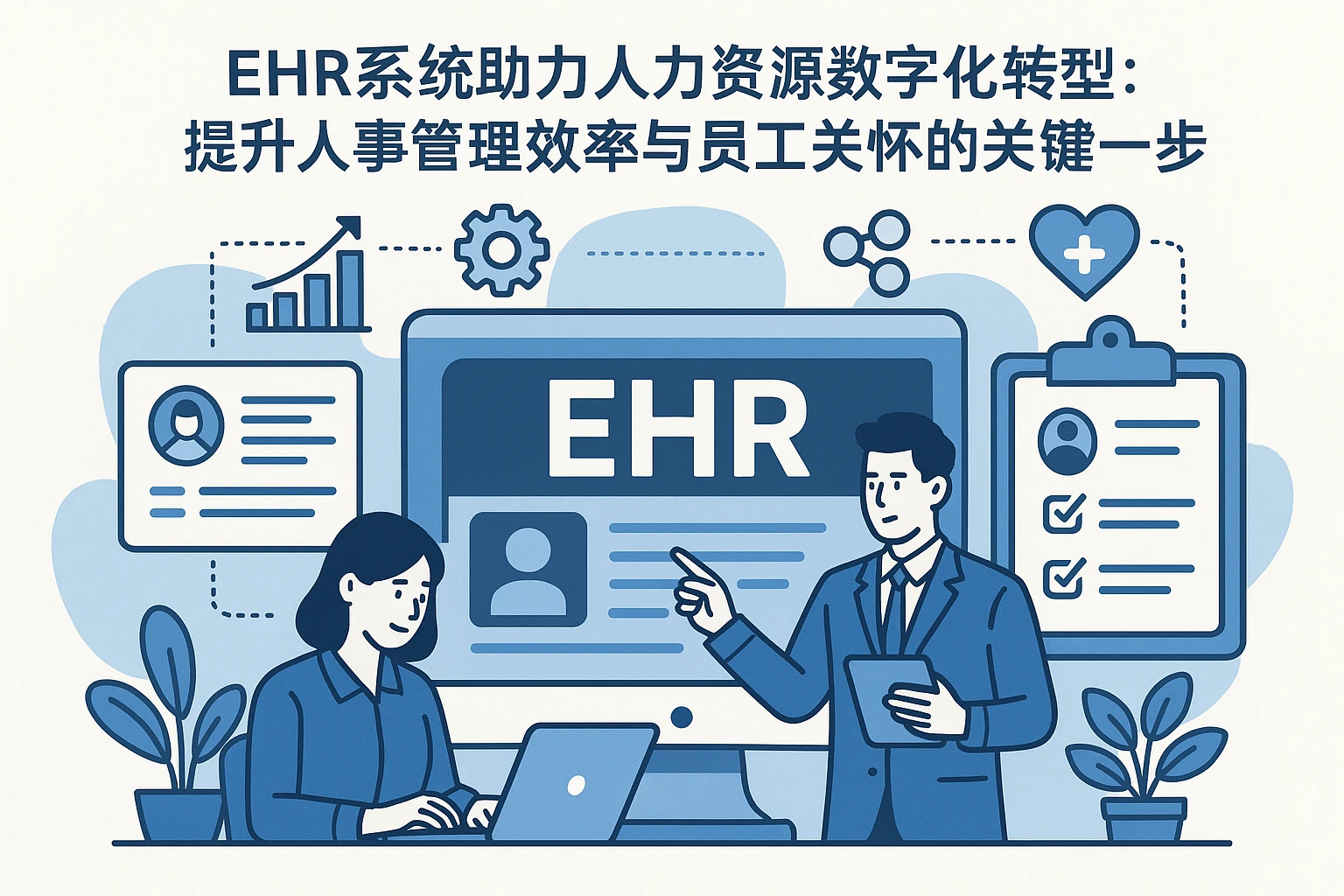 EHR系统助力人力资源数字化转型：提升人事管理效率与员工关怀的关键一步