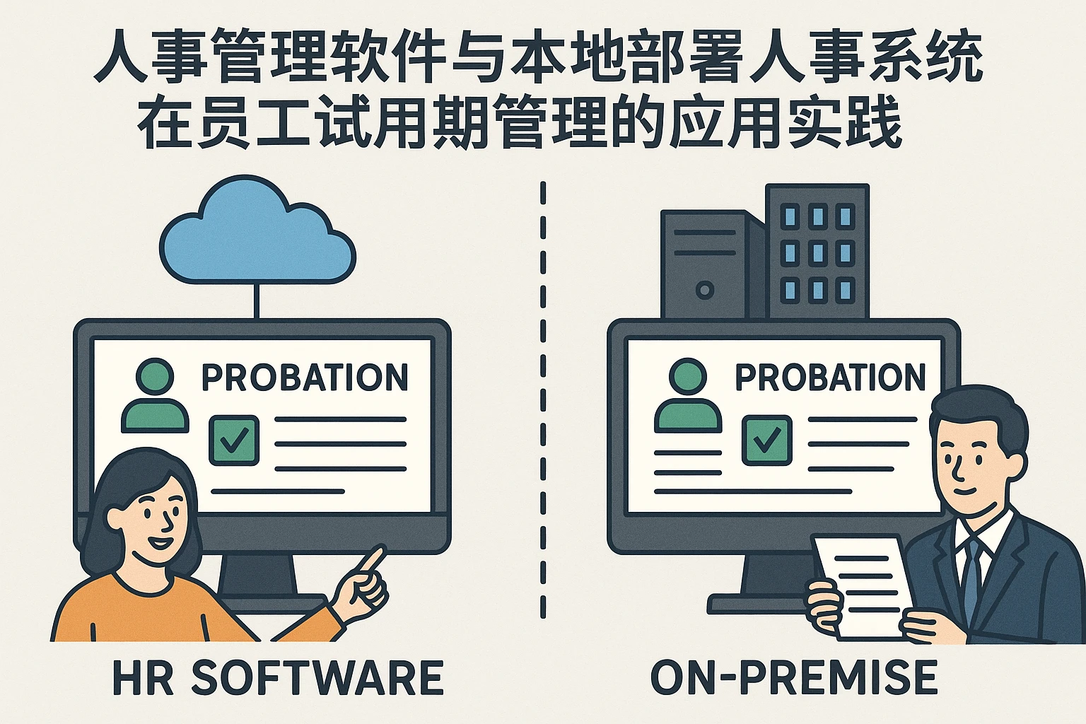 人事管理软件与本地部署人事系统在员工试用期管理的应用实践