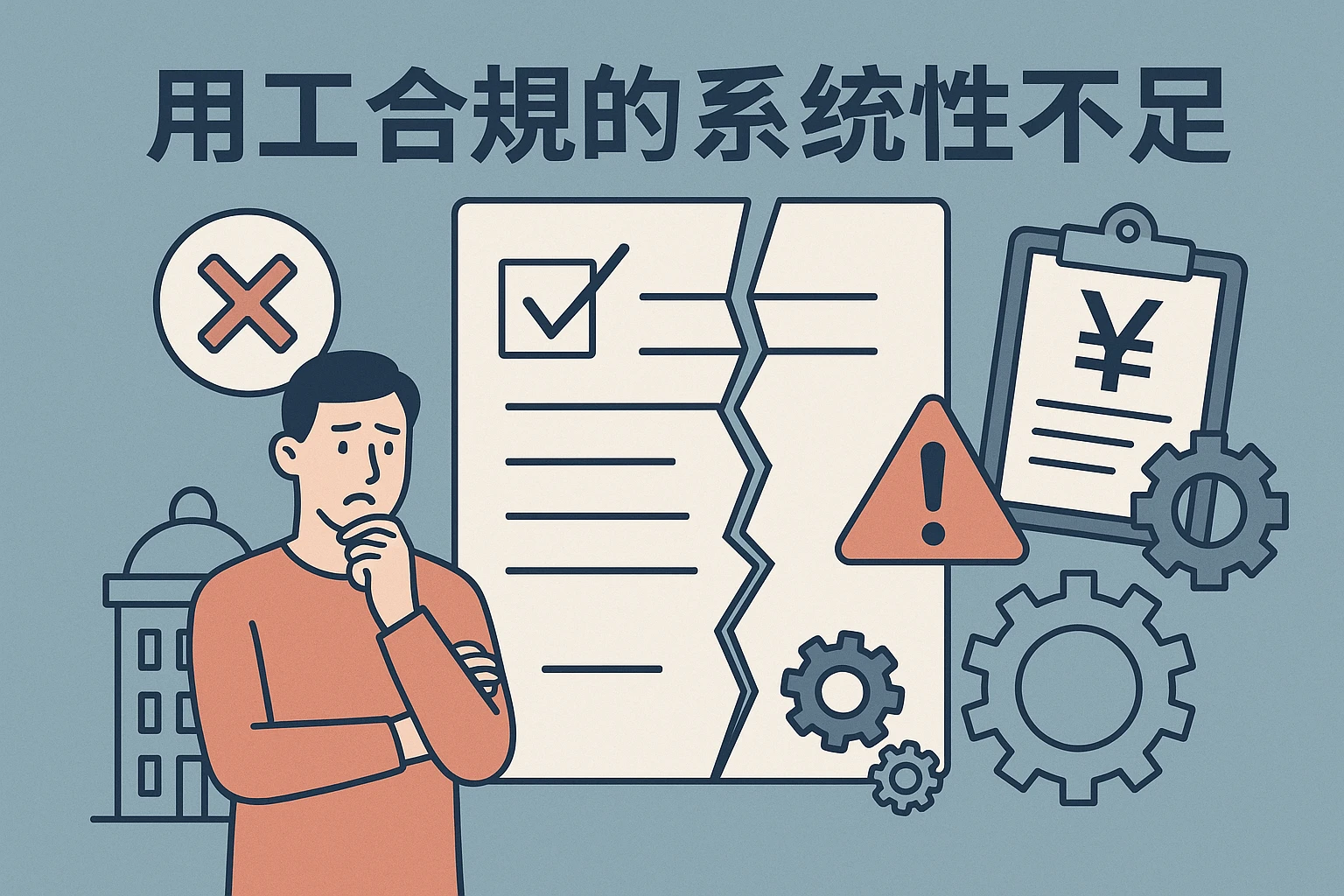 用工合规的系统性不足