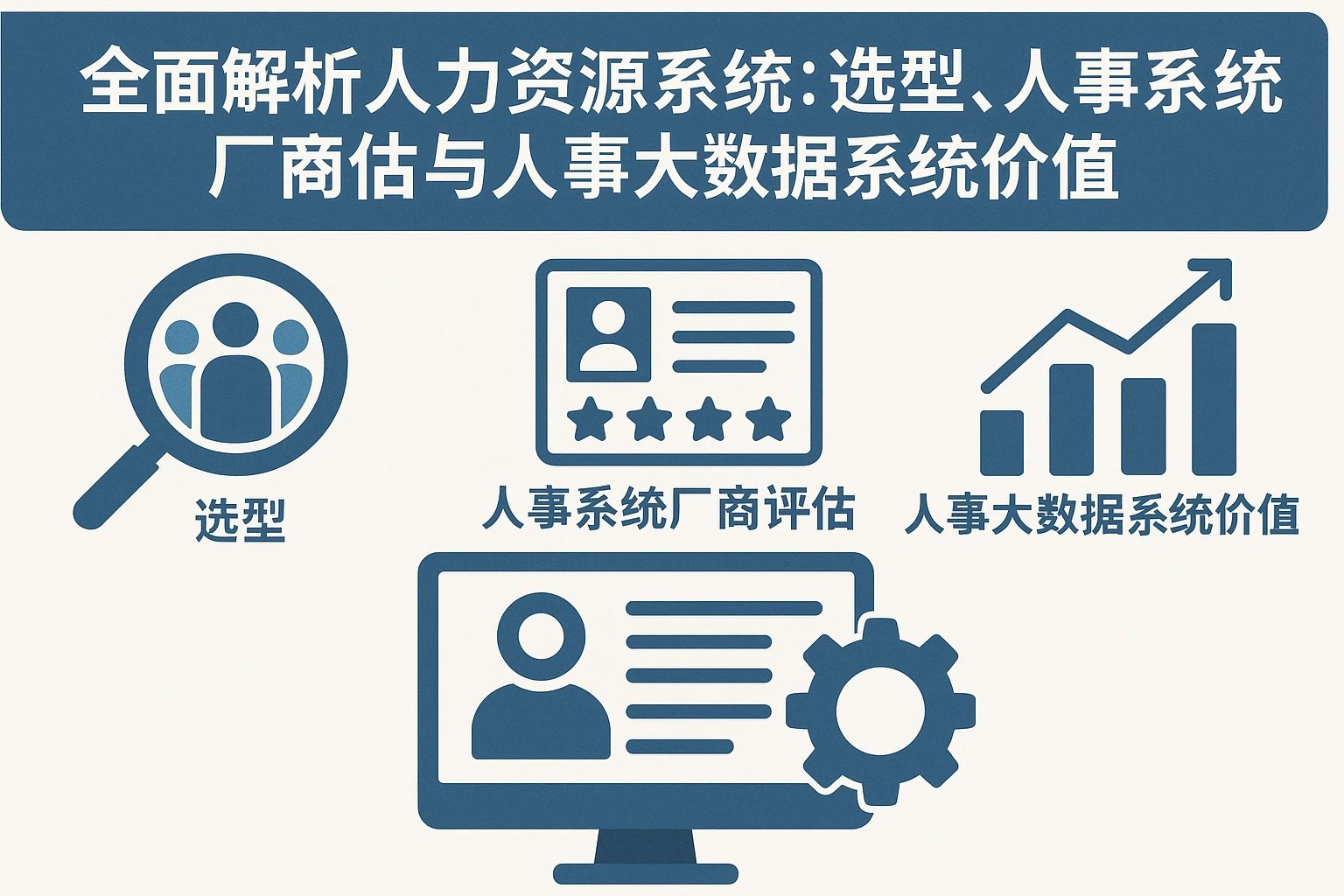 全面解析人力资源系统：选型、人事系统厂商评估与人事大数据系统价值