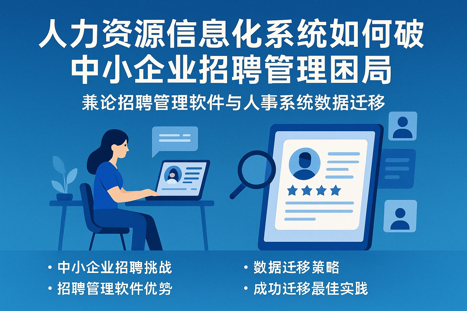 人力资源信息化系统如何破解中小企业招聘管理困局——兼论招聘管理软件与人事系统数据迁移