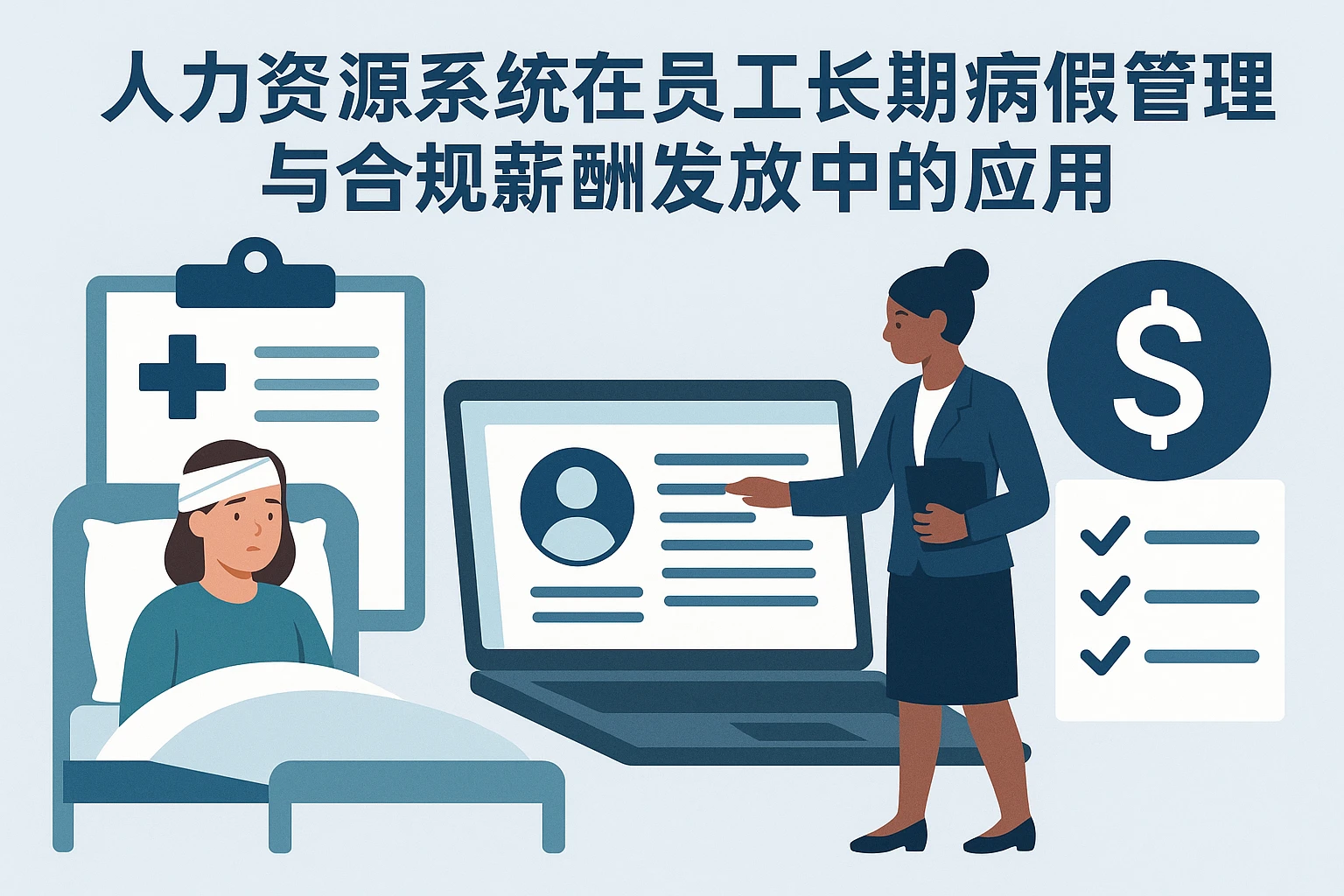 人力资源系统在员工长期病假管理与合规薪酬发放中的应用