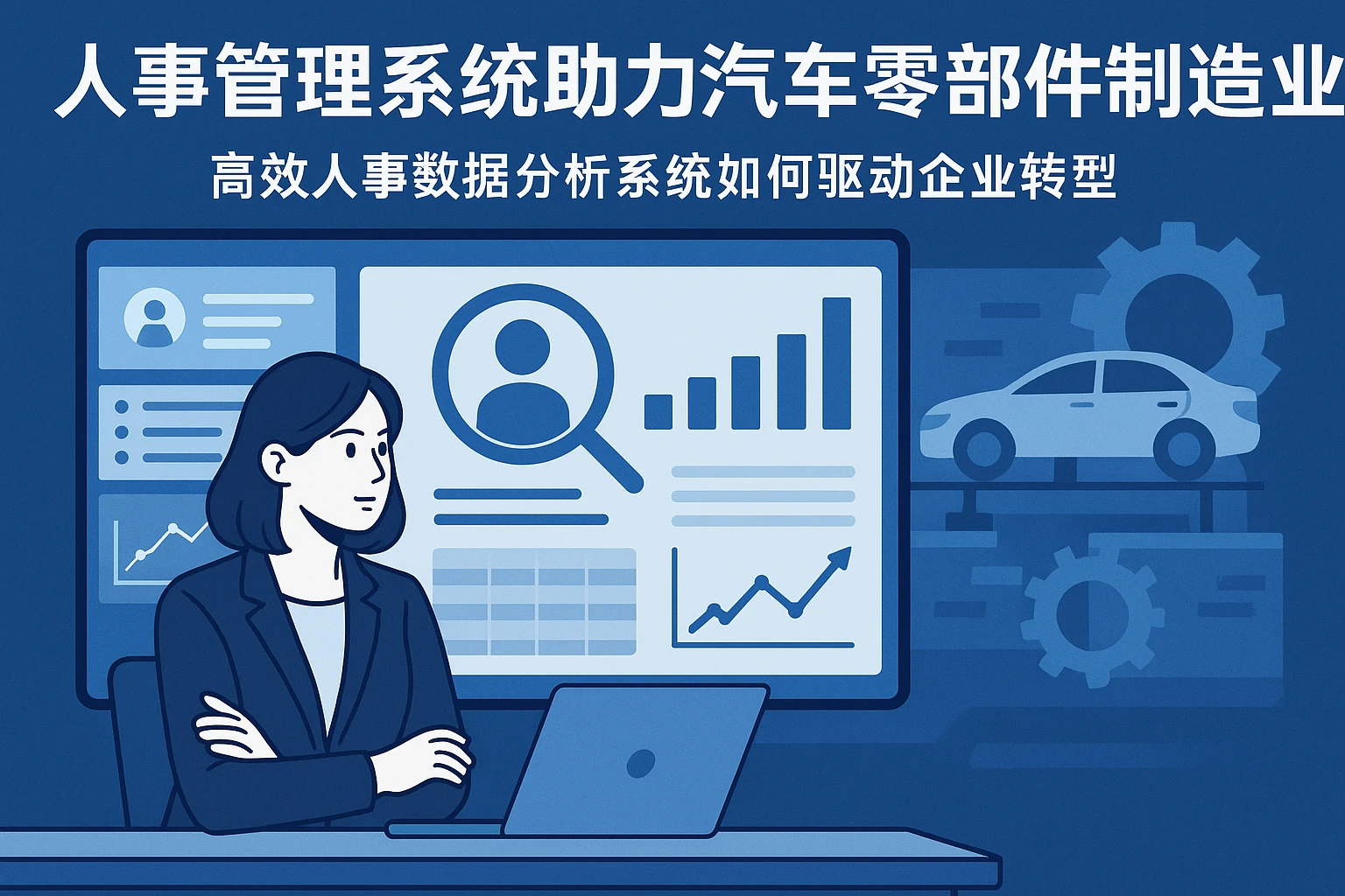 人事管理系统助力汽车零部件制造业突围：高效人事数据分析系统如何驱动企业转型