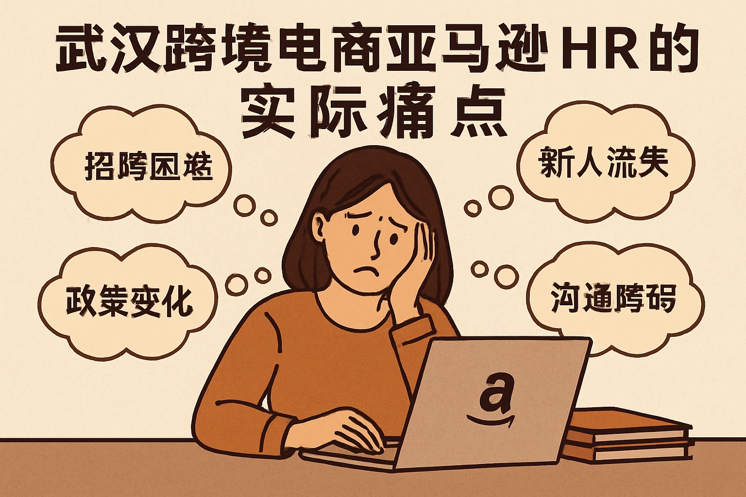 武汉跨境电商亚马逊HR的实际痛点