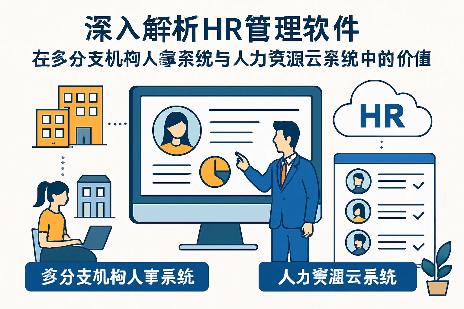 深入解析HR管理软件在多分支机构人事系统与人力资源云系统中的价值