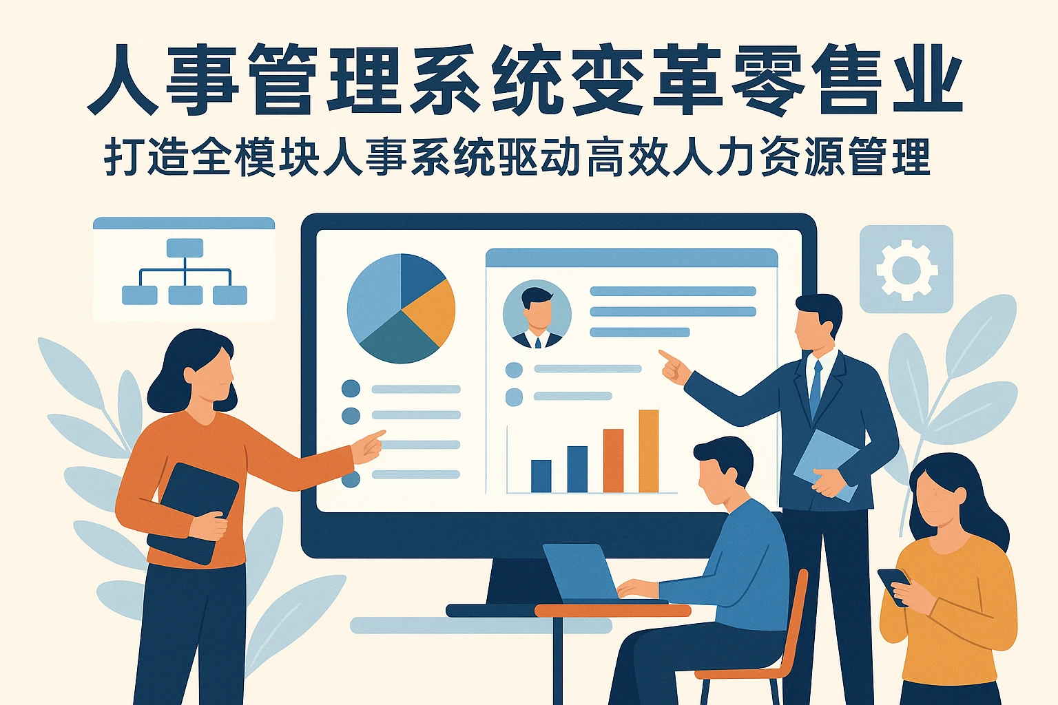 人事管理系统变革零售业：打造全模块人事系统驱动高效人力资源管理