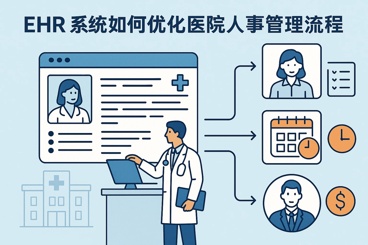 EHR系统如何优化医院人事管理流程
