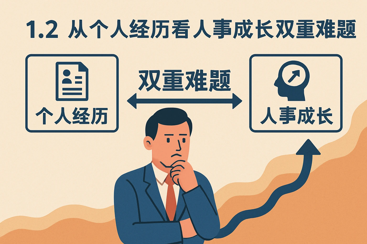 1.2 从个人经历看人事成长的双重难题