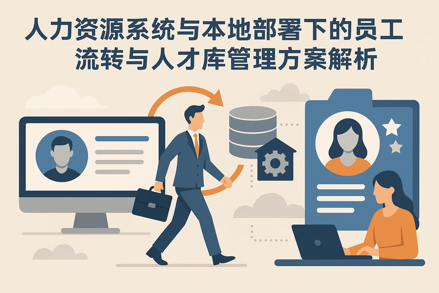 人力资源系统与本地部署下的员工流转与人才库管理方案解析