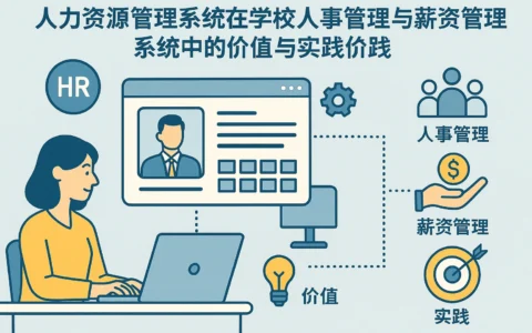 人力资源管理系统在学校人事管理与薪资管理系统中的价值与实践