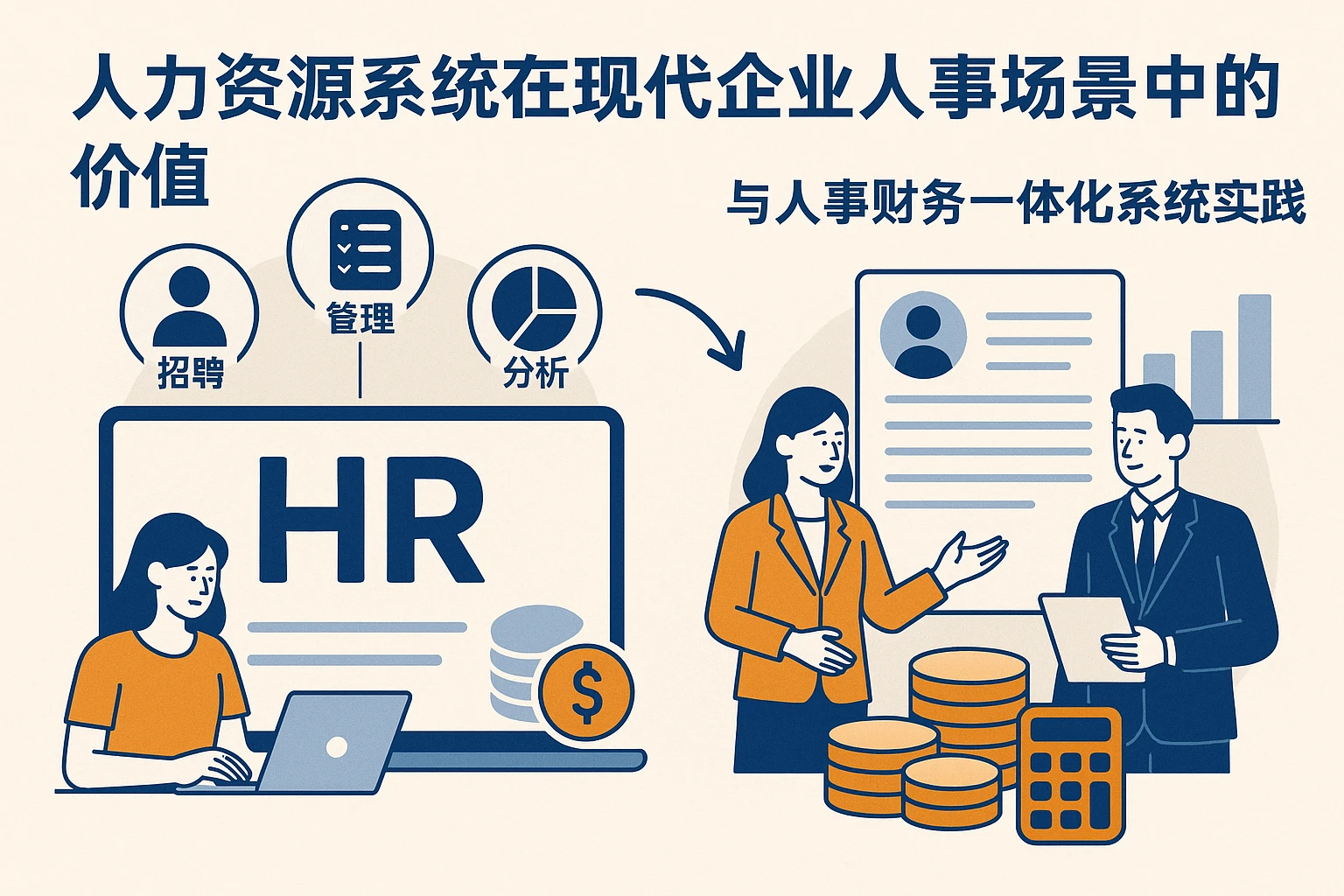 人力资源系统在现代企业人事场景中的价值与人事财务一体化系统实践