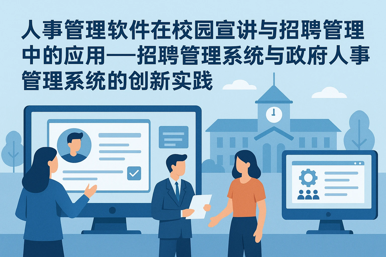 人事管理软件在校园宣讲与招聘管理中的应用——招聘管理系统与政府人事管理系统的创新实践