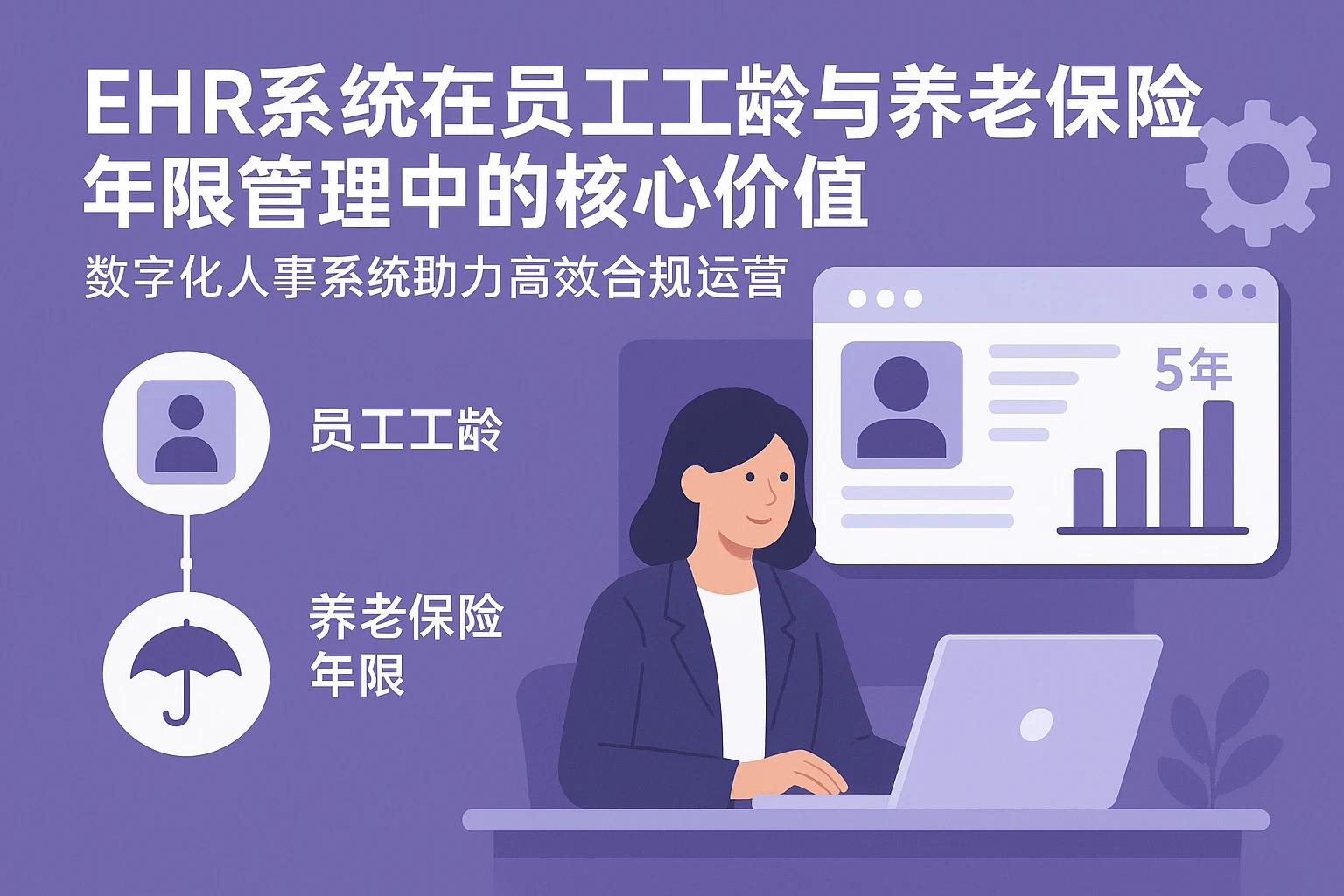 EHR系统在员工工龄与养老保险年限管理中的核心价值——数字化人事系统助力高效合规运营