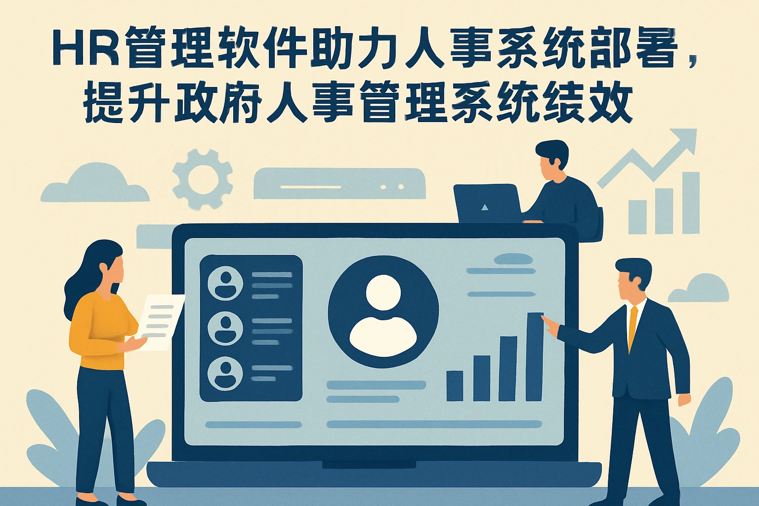 HR管理软件助力人事系统本地部署，提升政府人事管理系统绩效
