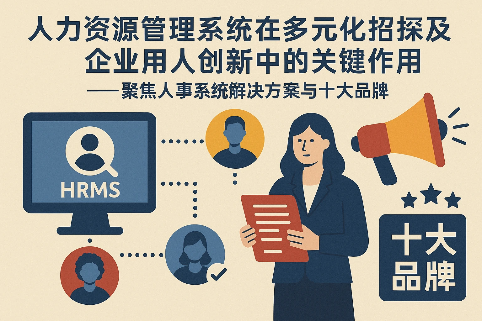 人力资源管理系统在多元化招聘及企业用人创新中的关键作用——聚焦人事系统解决方案与十大品牌