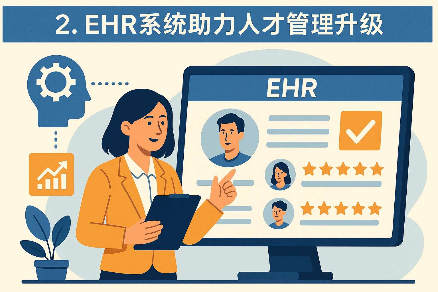 2. EHR系统助力人才管理升级