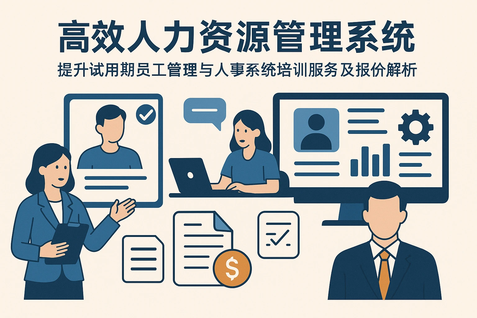 高效人力资源管理系统：提升试用期员工管理与人事系统培训服务及报价解析