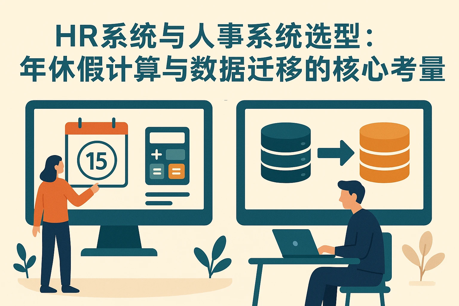 HR系统与人事系统选型：年休假计算与数据迁移的核心考量