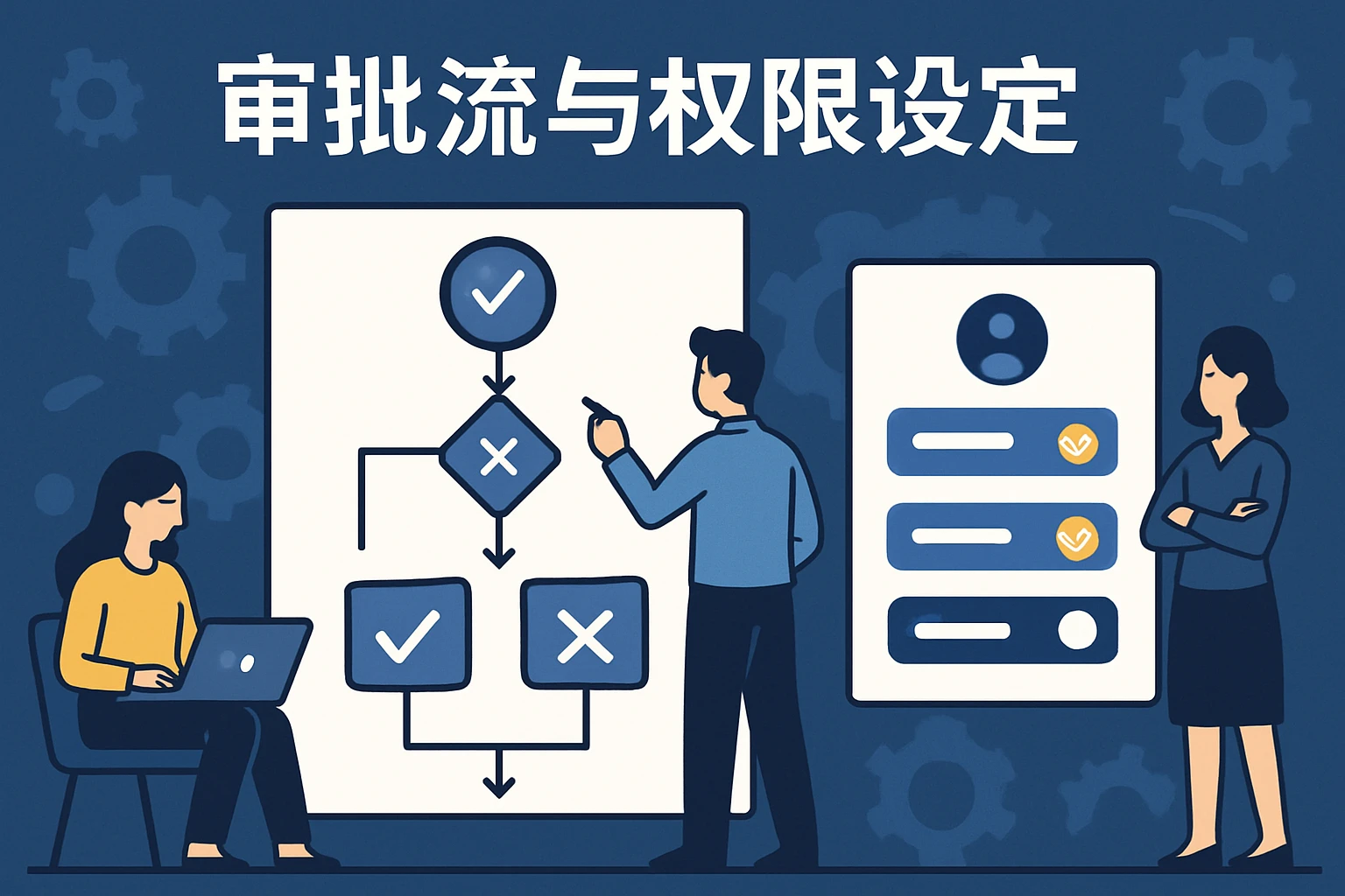 审批流与权限设定