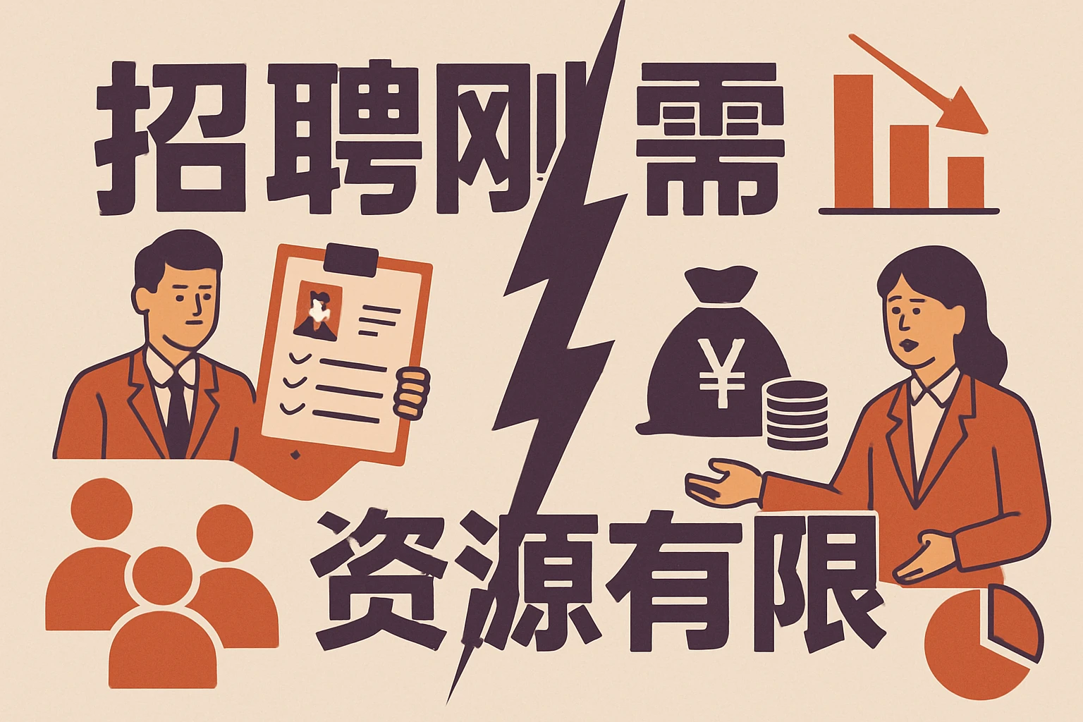 招聘刚需与资源有限的矛盾