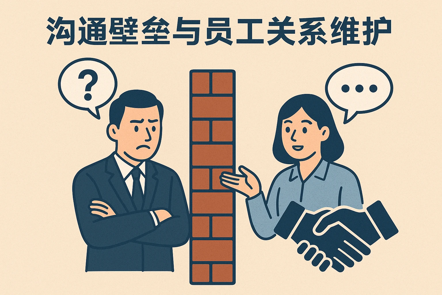 沟通壁垒与员工关系维护