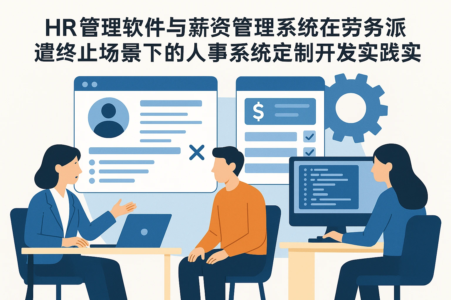 HR管理软件与薪资管理系统在劳务派遣终止场景下的人事系统定制开发实践