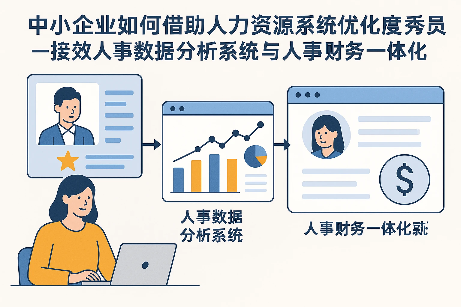中小企业如何借助人力资源系统优化年度优秀员工评选——聚焦人事数据分析系统与人事财务一体化系统
