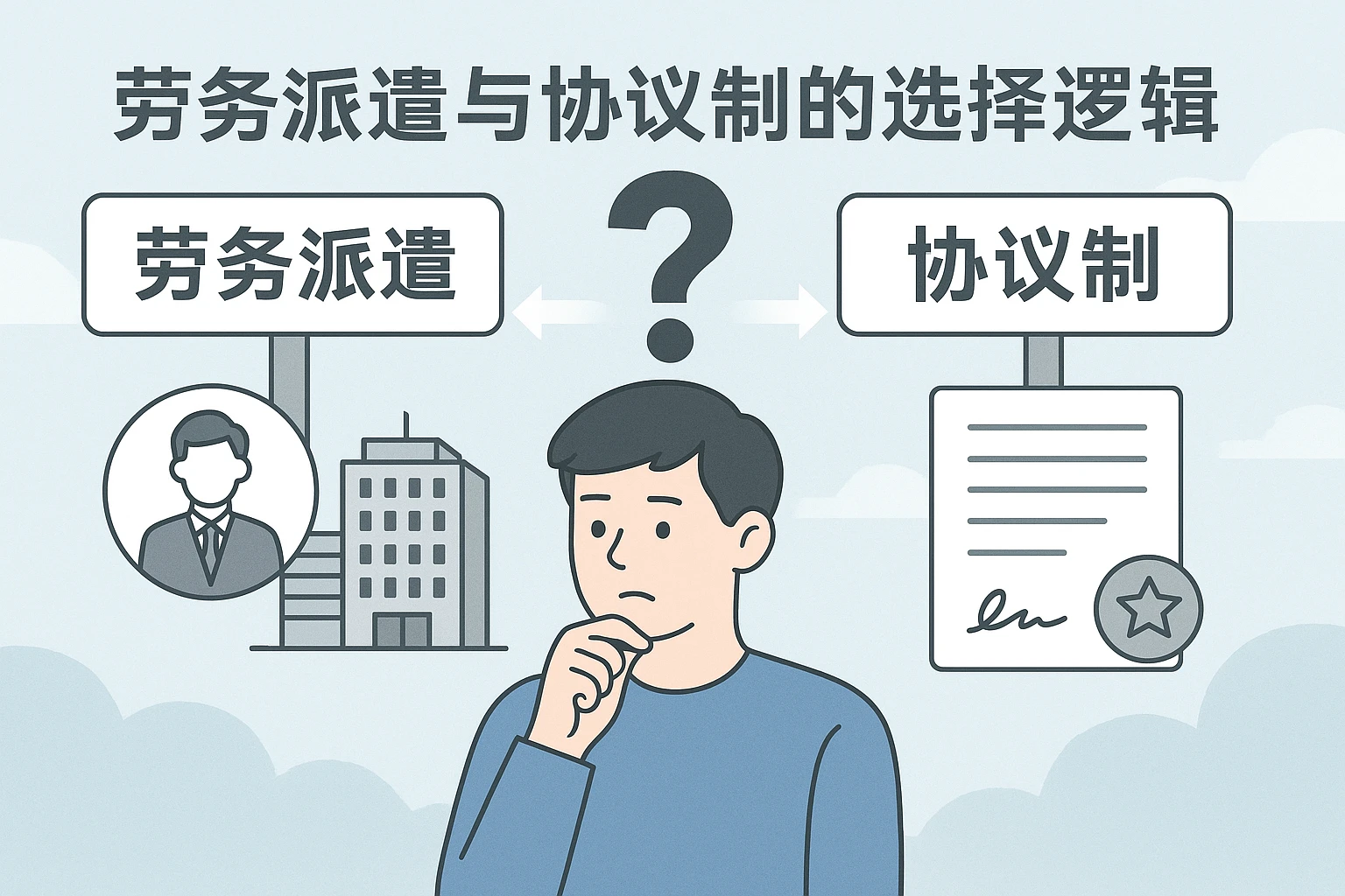 劳务派遣与协议制的选择逻辑