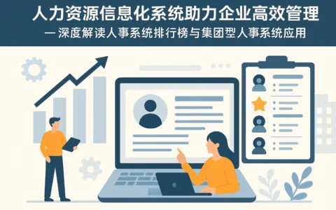 人力资源信息化系统助力企业高效管理——深度解读人事系统排行榜与集团型人事系统应用