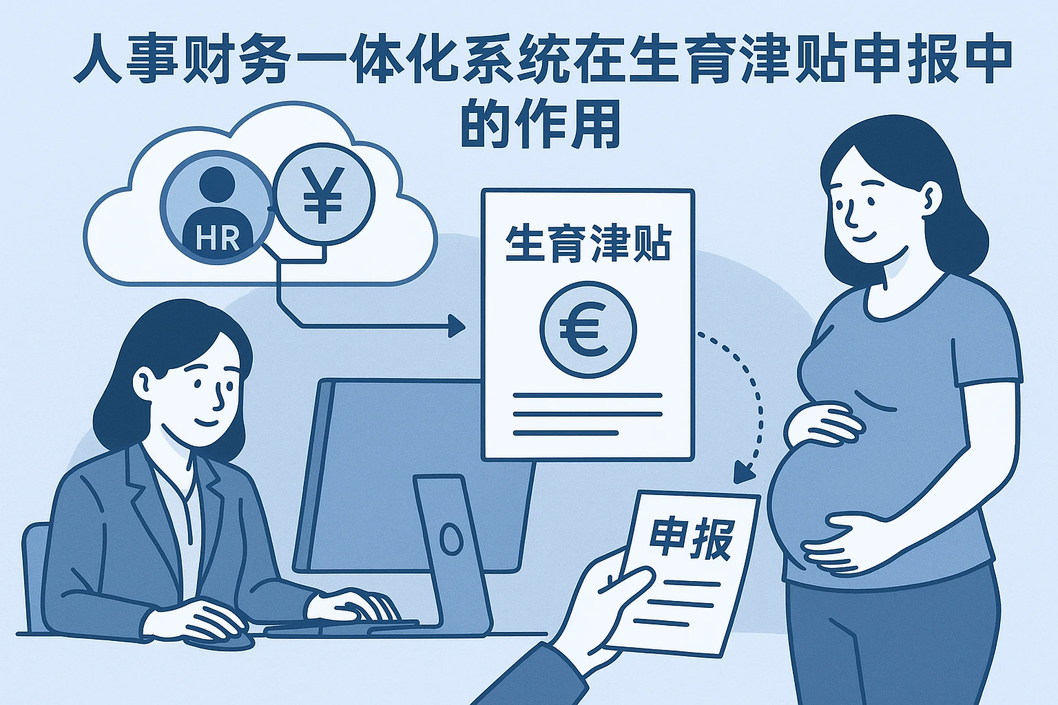 人事财务一体化系统在生育津贴申报中的作用