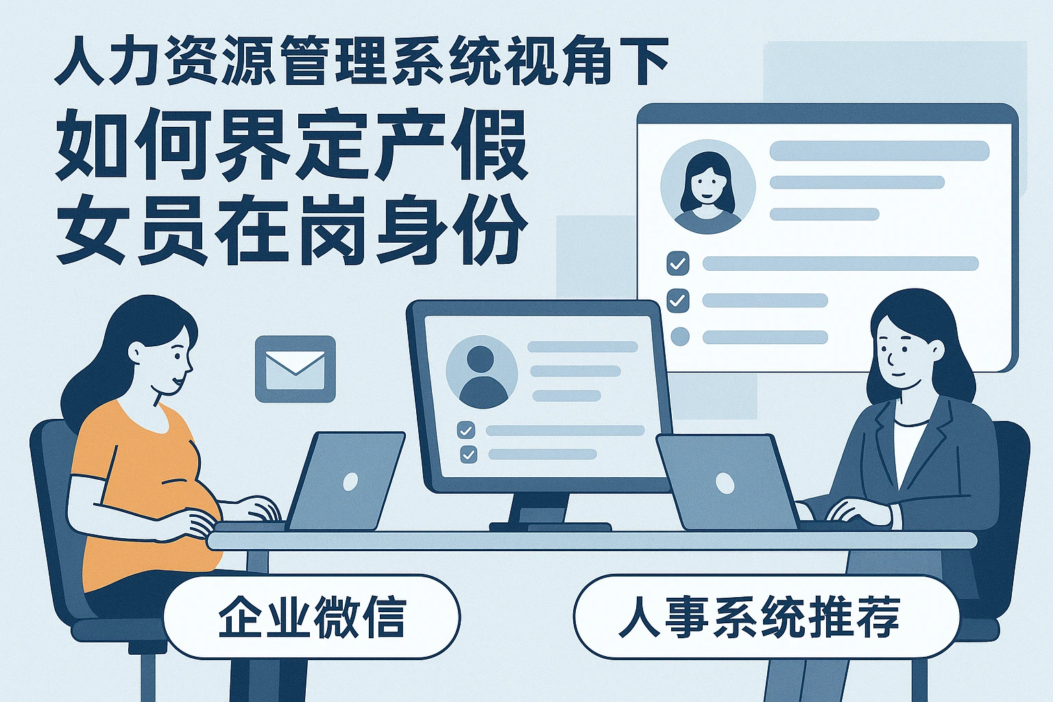 人力资源管理系统视角下，如何界定产假女员工在岗身份——企业微信人事系统与人事系统推荐