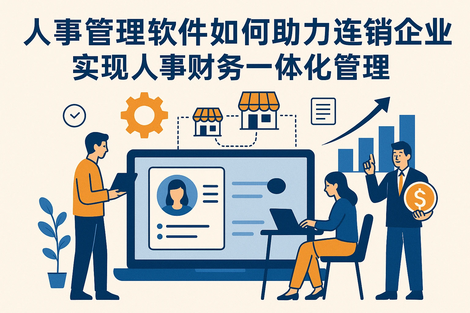人事管理软件如何助力连锁企业实现人事财务一体化管理