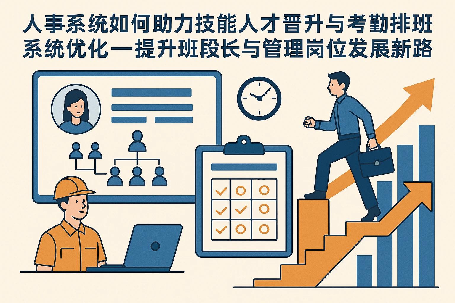 人事系统如何助力技能人才晋升与考勤排班系统优化——提升班段长与管理岗位发展新路径