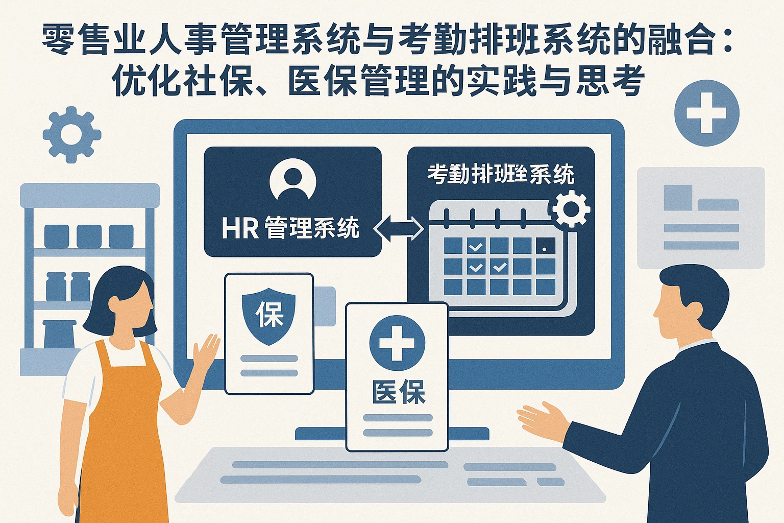 零售业人事管理系统与考勤排班系统的融合：优化社保、医保管理的实践与思考