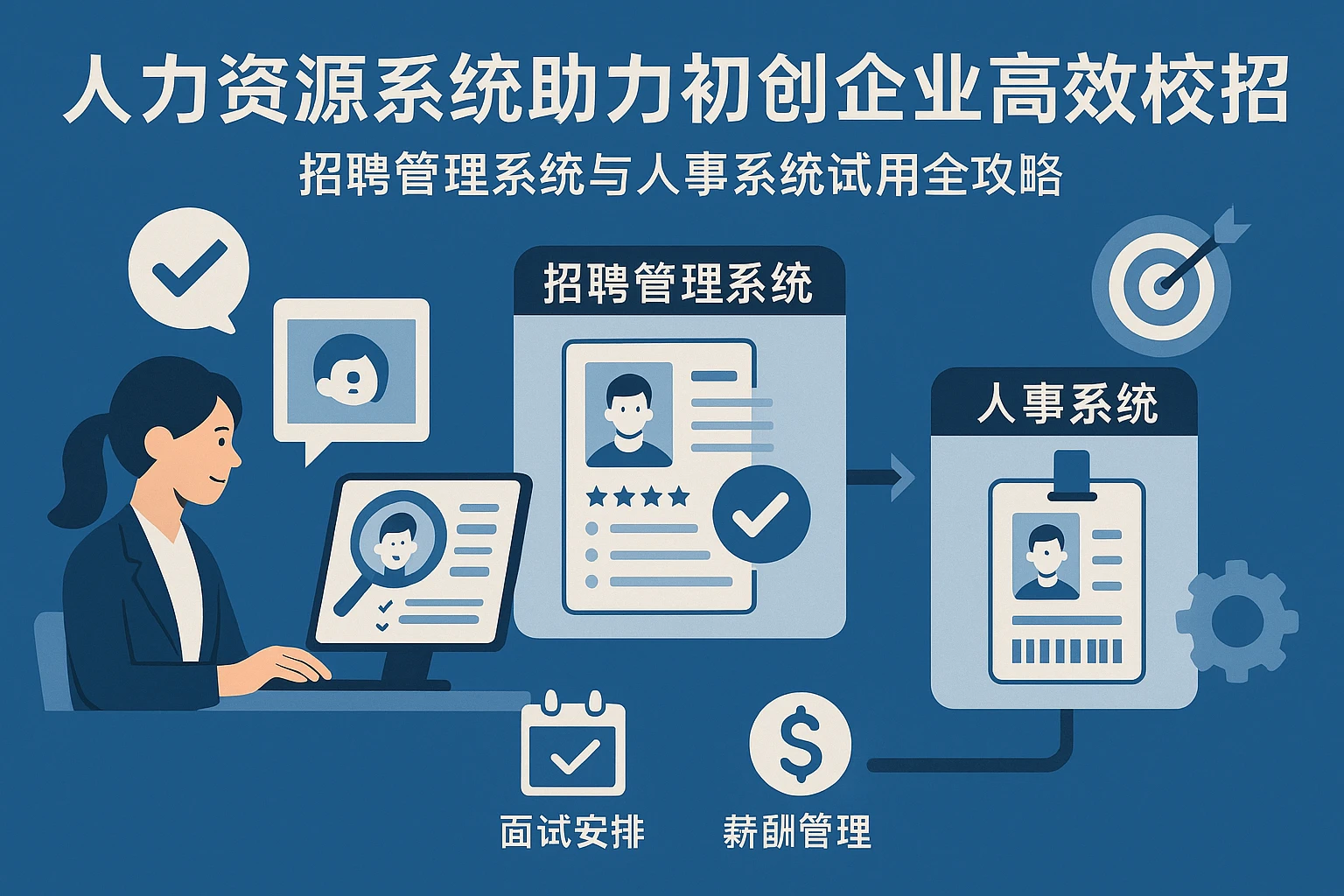 人力资源系统助力初创企业高效校招：招聘管理系统与人事系统试用全攻略