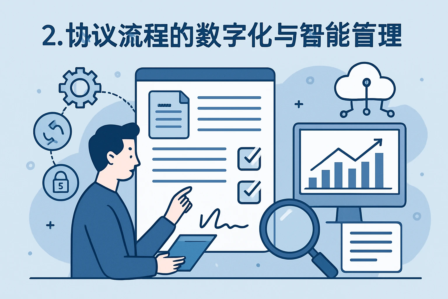2. 协议流程的数字化与智能管理