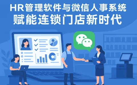HR管理软件与微信人事系统赋能连锁门店新时代