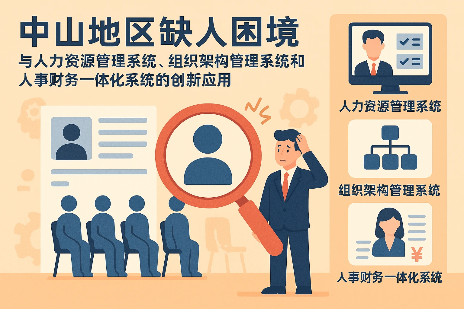 中山地区缺人困境与人力资源管理系统、组织架构管理系统和人事财务一体化系统的创新应用