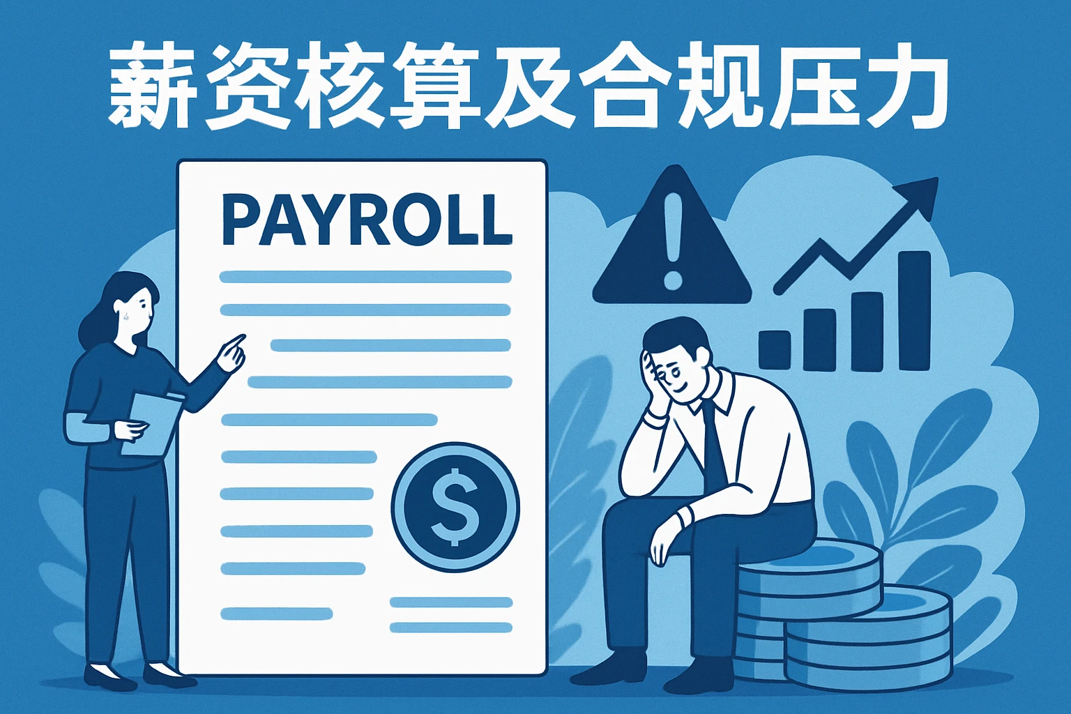 薪资核算及合规压力