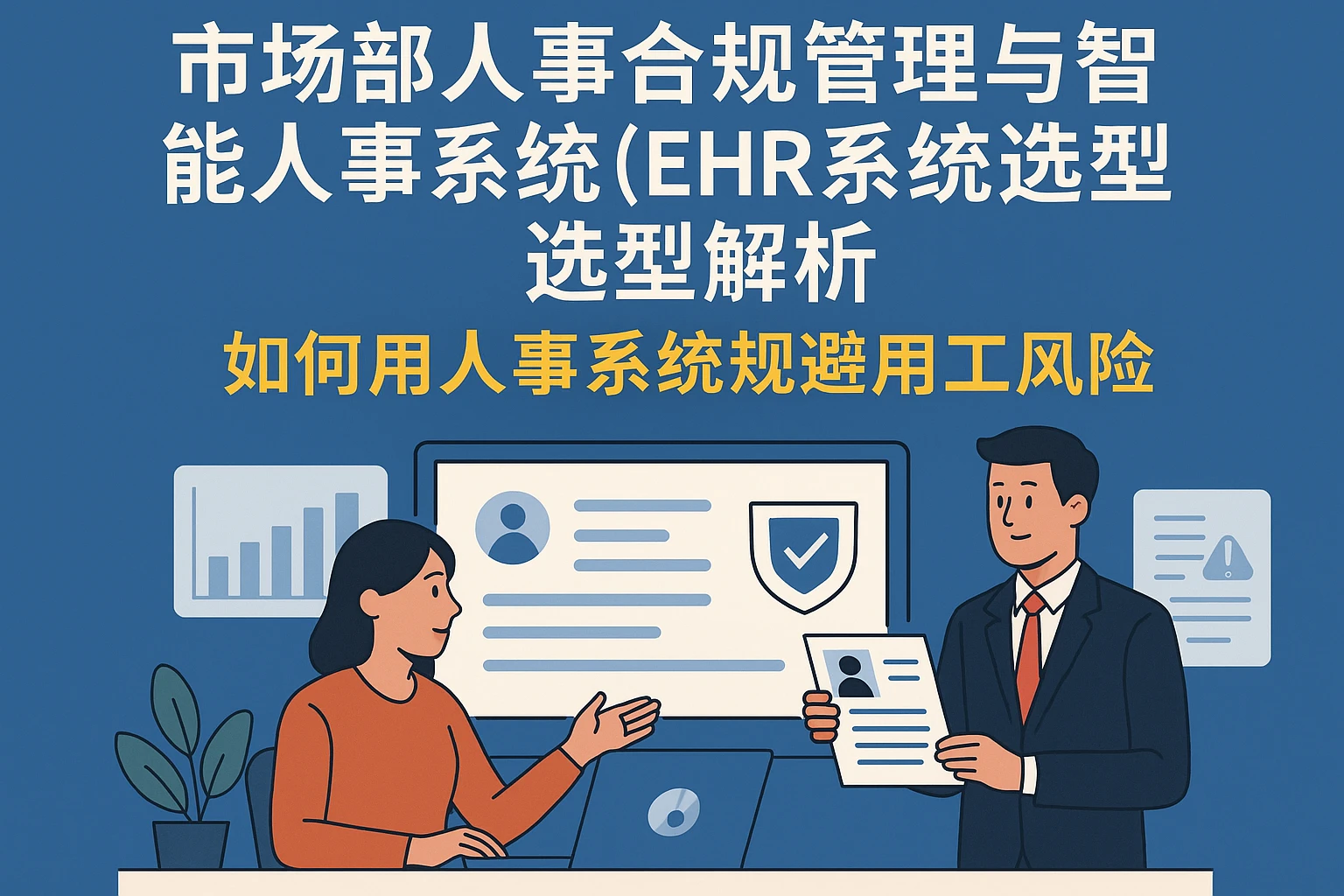 市场部人事合规管理与智能人事系统（EHR系统）选型解析——如何用人事系统规避用工风险