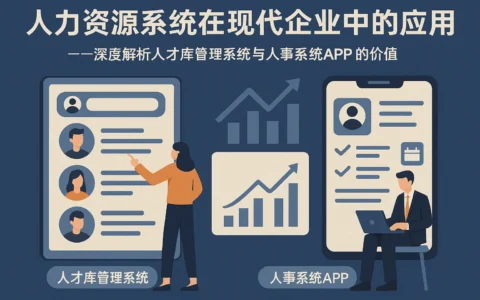 人力资源系统在现代企业中的应用与优势——深度解析人才库管理系统与人事系统APP的价值