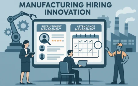 人力资源软件驱动制造业招聘革新：招聘管理软件与考勤管理系统的深度应用