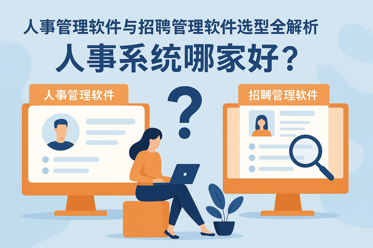 人事管理软件与招聘管理软件选型全解析:人事系统哪家好?
