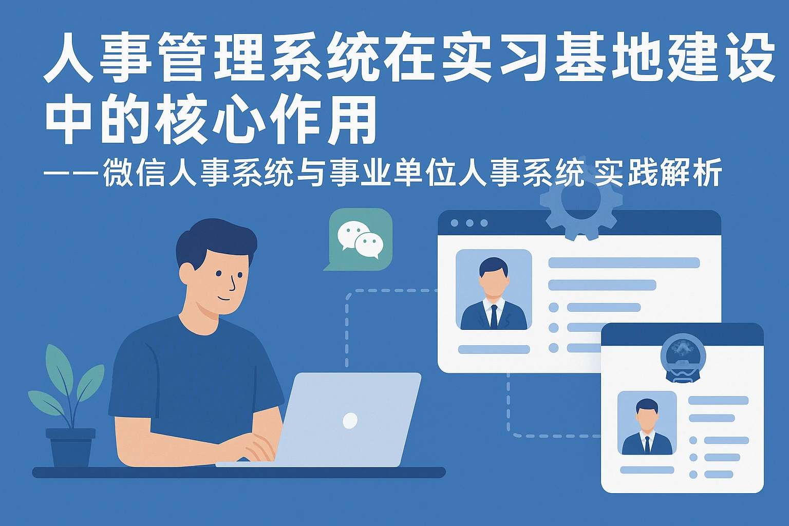 人事管理系统在实习基地建设中的核心作用——微信人事系统与事业单位人事系统实践解析