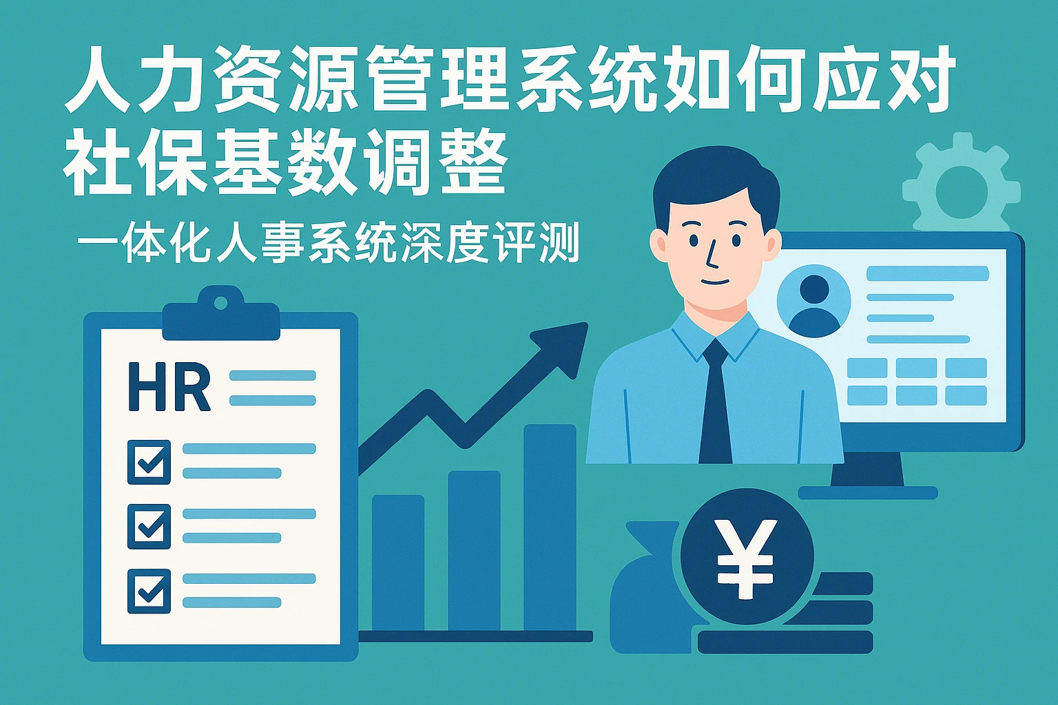 人力资源管理系统如何应对社保基数调整——一体化人事系统深度评测