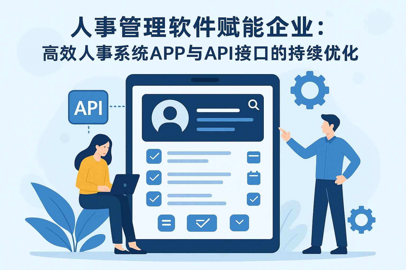 人事管理软件赋能企业：高效人事系统APP与API接口的持续优化